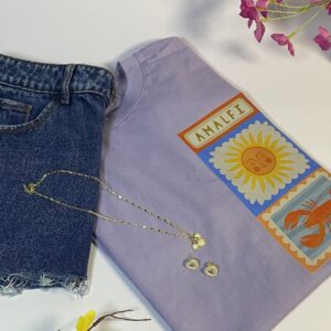 CAMISETA AMALFI LILA