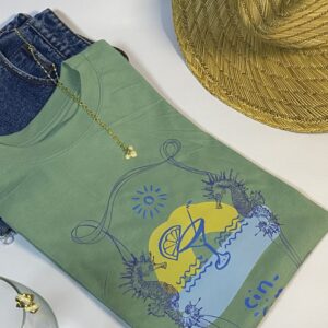 CAMISETA CIN CIN VERDE